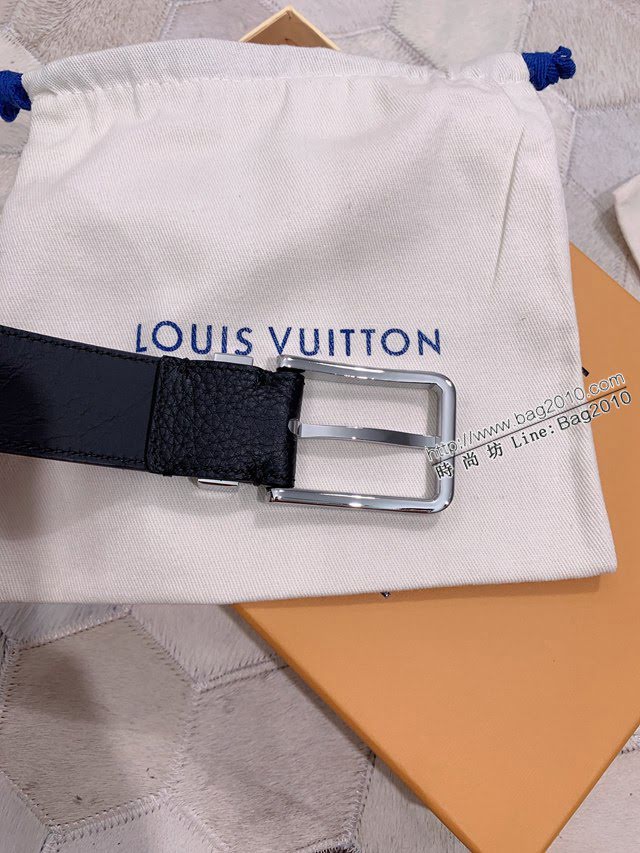 LV新款皮帶 路易威登高端男士腰帶 精緻手工繪邊  jjp1639